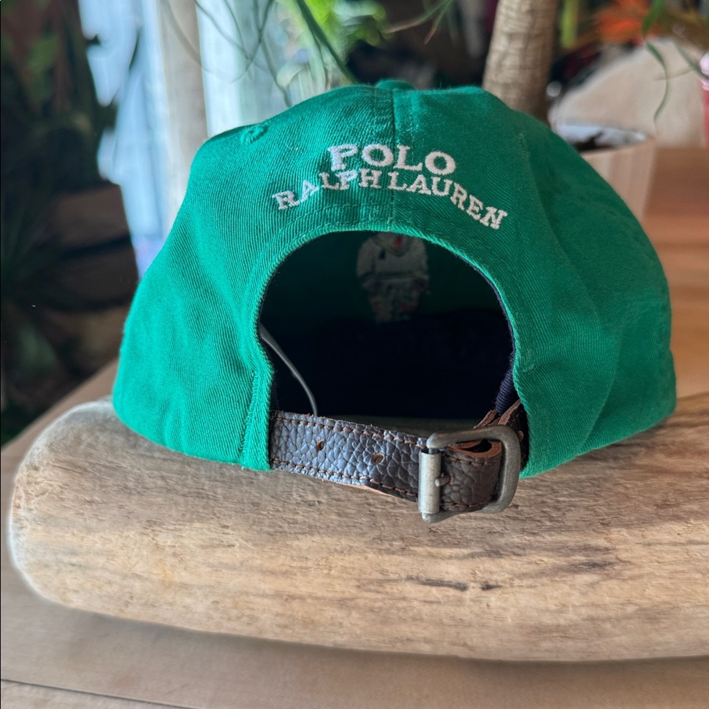 Polo bear Green Cap with Bear Embroidery - Picture 4 of 5